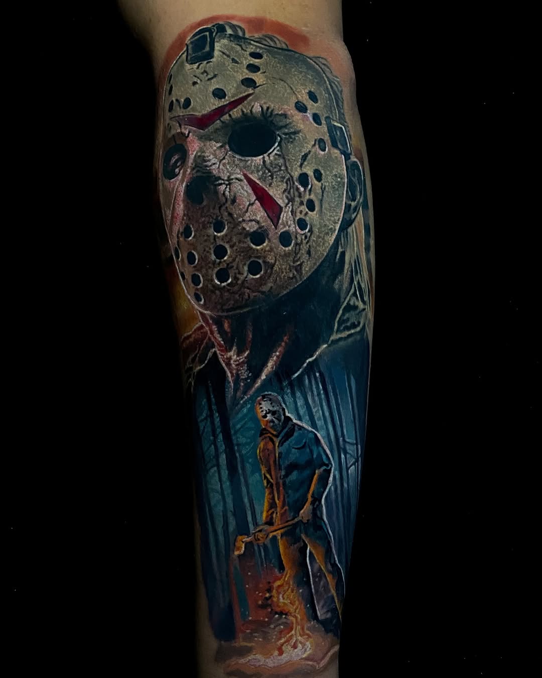 Tattoo by @davejames_tattoos โ realism, dark_realism