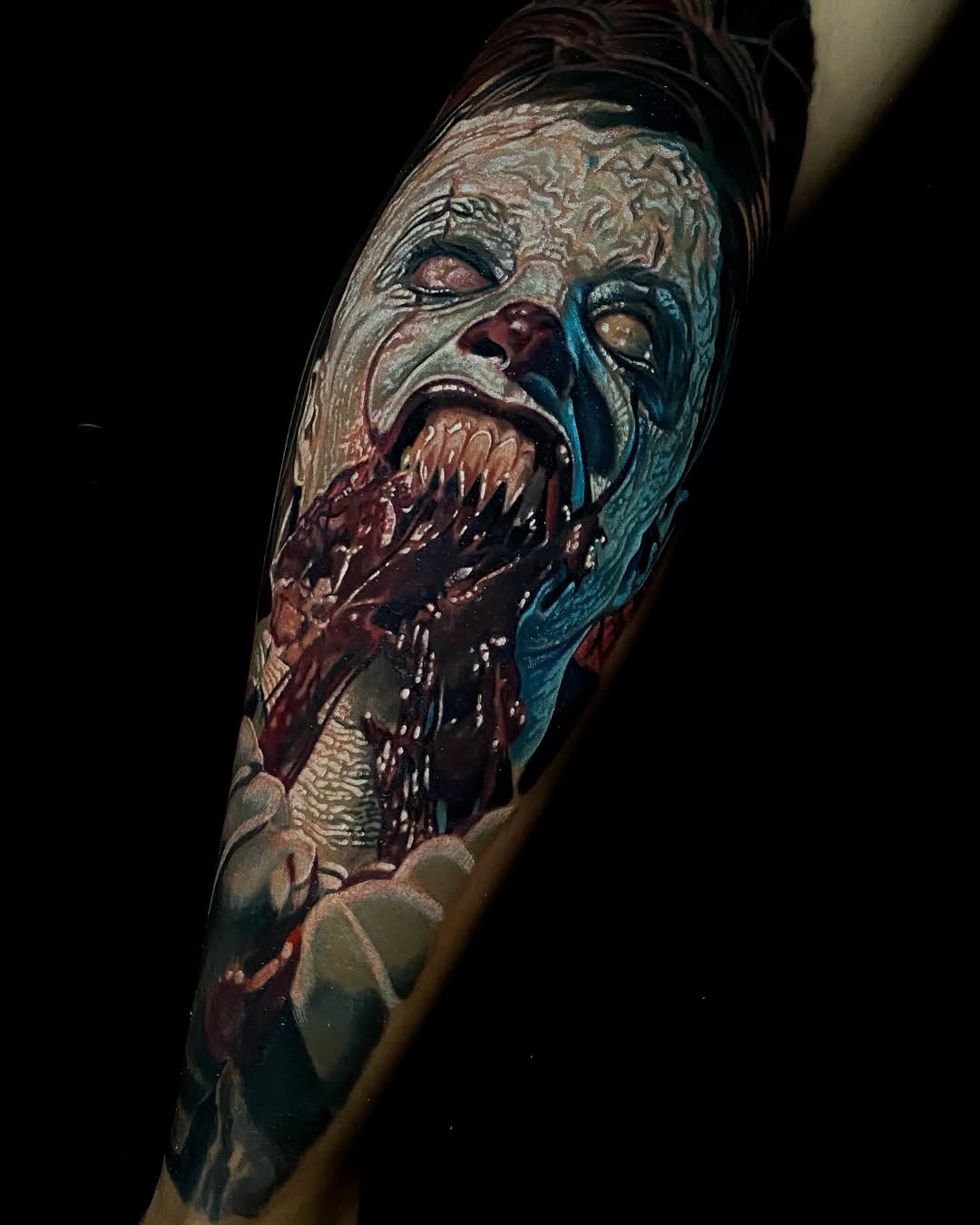 Tattoo by @davejames_tattoos โ realism, dark_realism