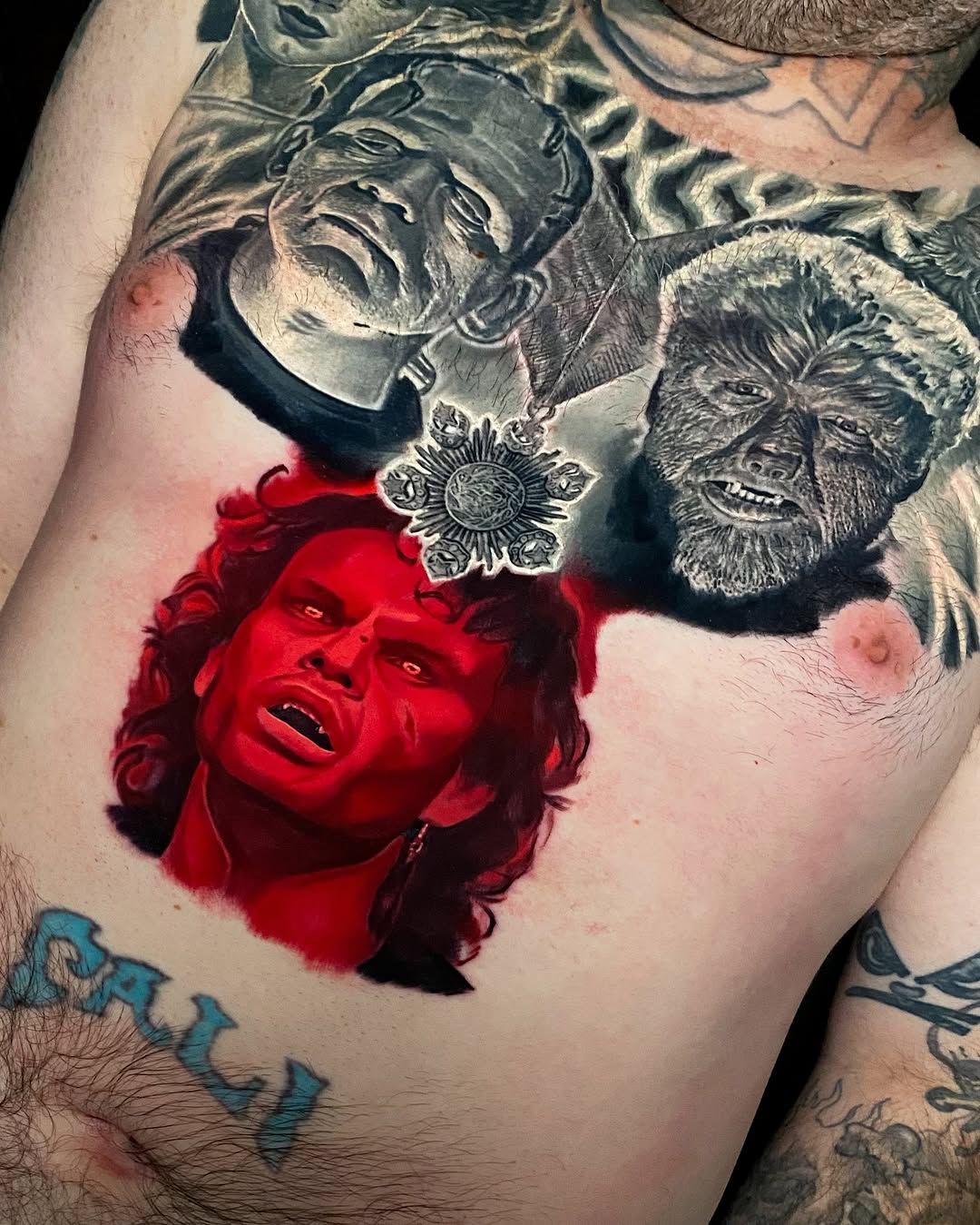 Tattoo by @davejames_tattoos โ realism, dark_realism