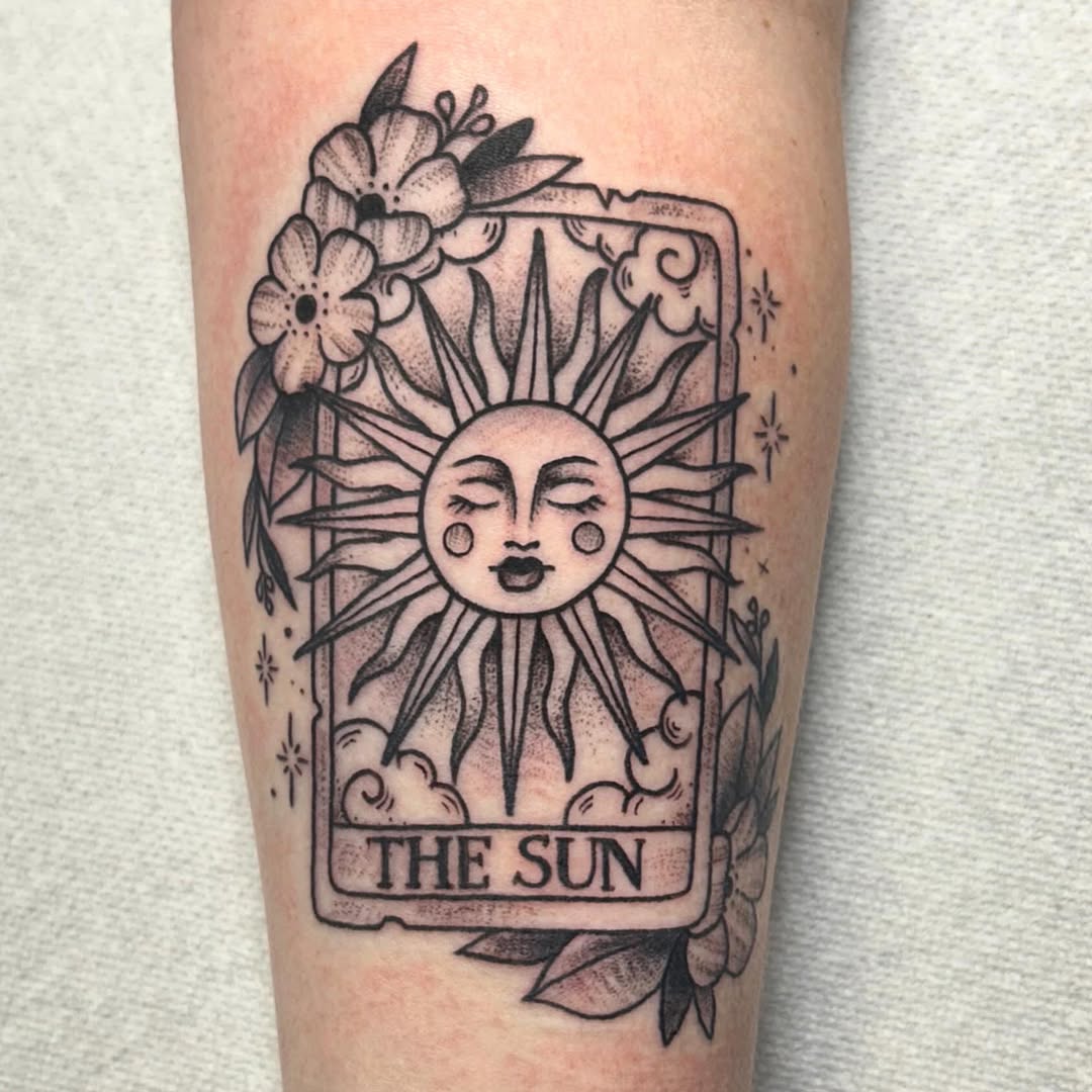 Tattoo by @dizzytattoos — black_and_grey, lettering_script