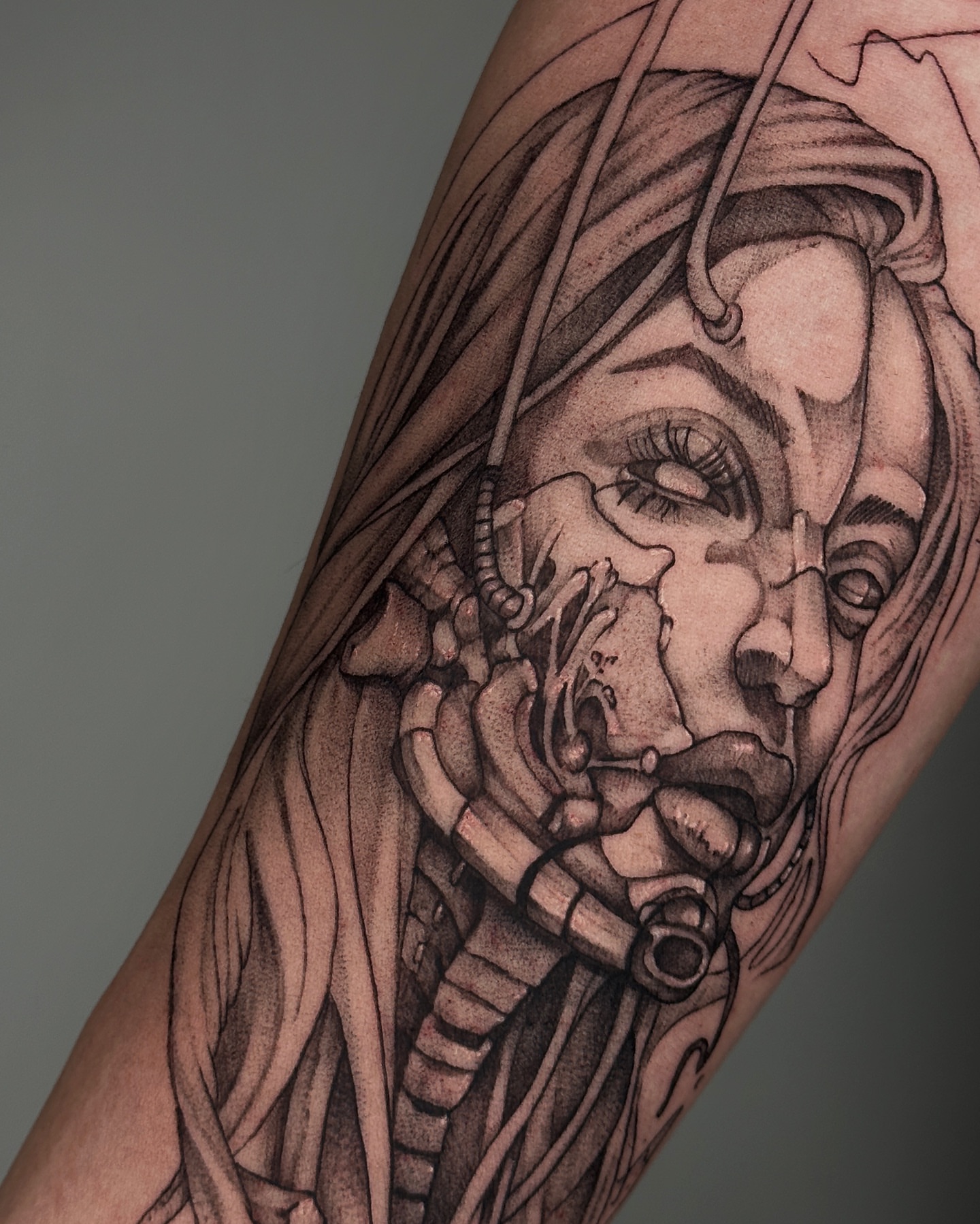 Tattoo by @art_lllex — black_and_grey, realism