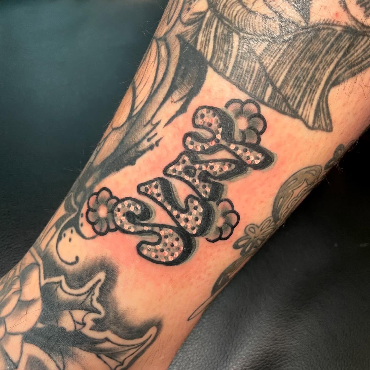 Script lettering lettering script tattoo on the forearm by β¦ πΉπππ π°ππ π·ππππππππ β¦, Nashville, Tennessee