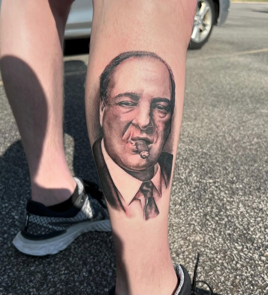 Tattoo by @sethdoestattoos — realism, black_and_grey