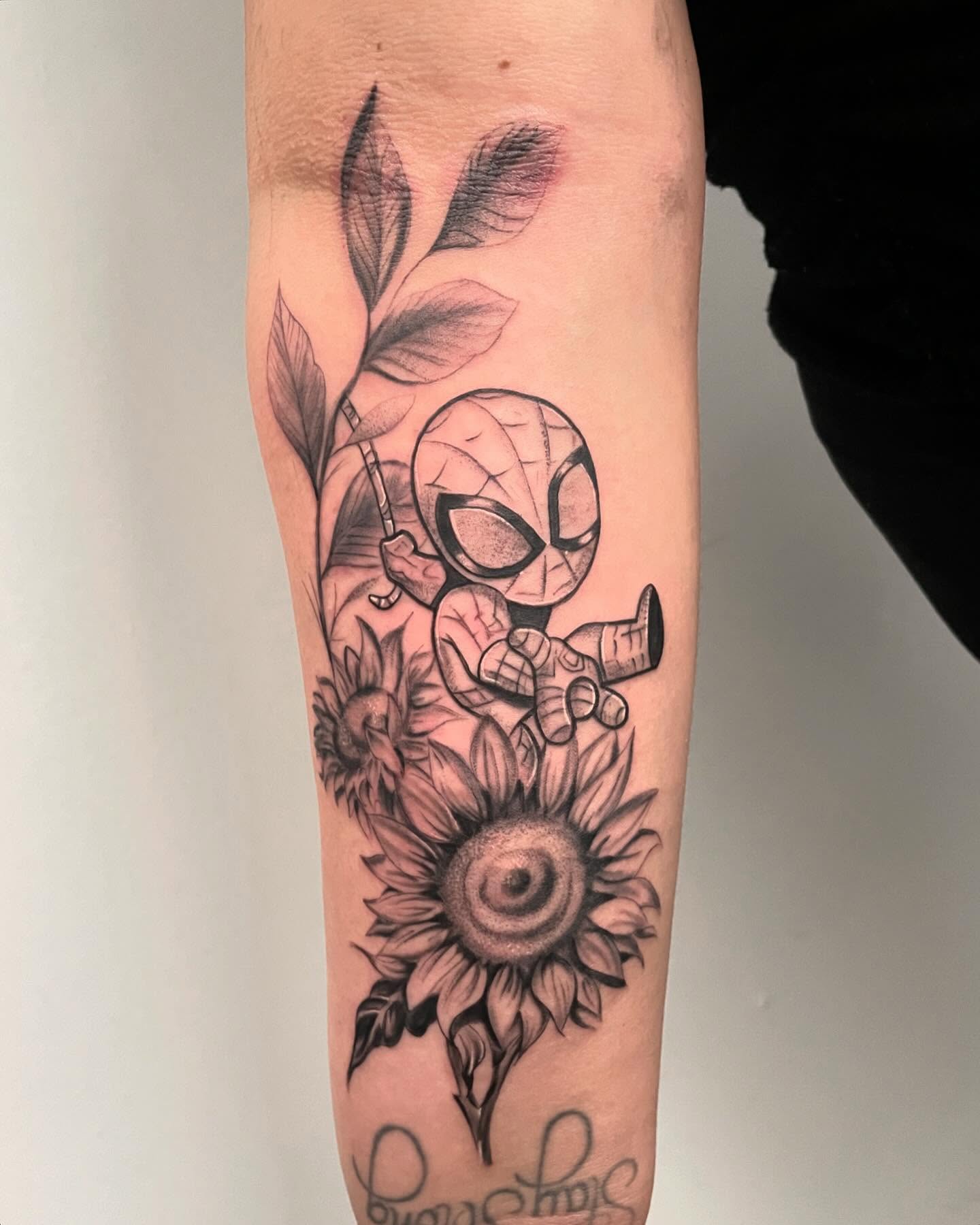 Tattoo by @inkedbysam — black_and_grey, realism