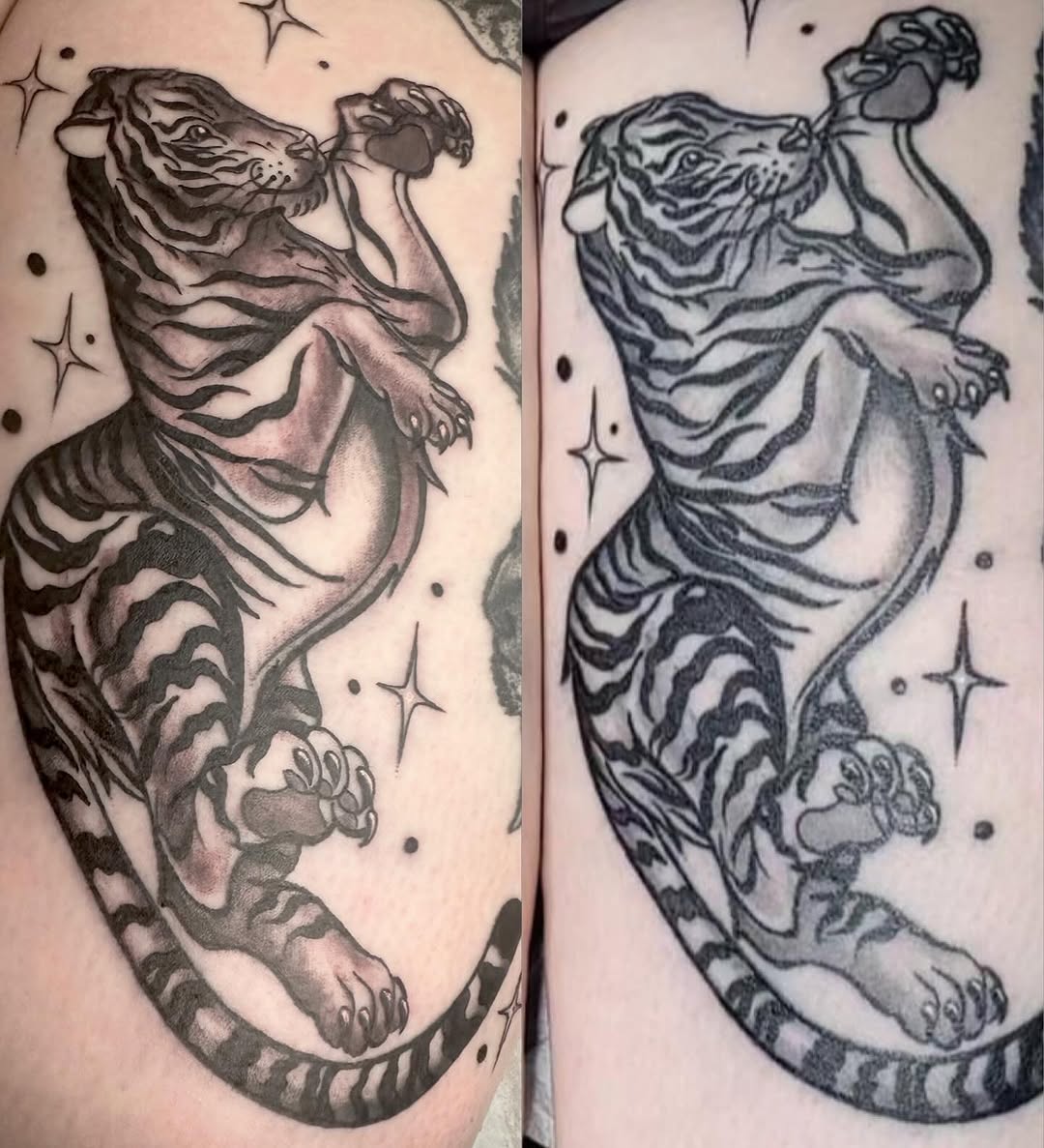 Tattoo by @jennitattoo โ black_and_grey, realism
