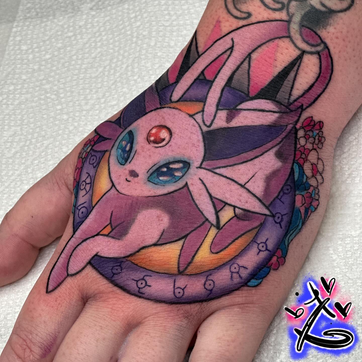 Tattoo by @deussayink — watercolor