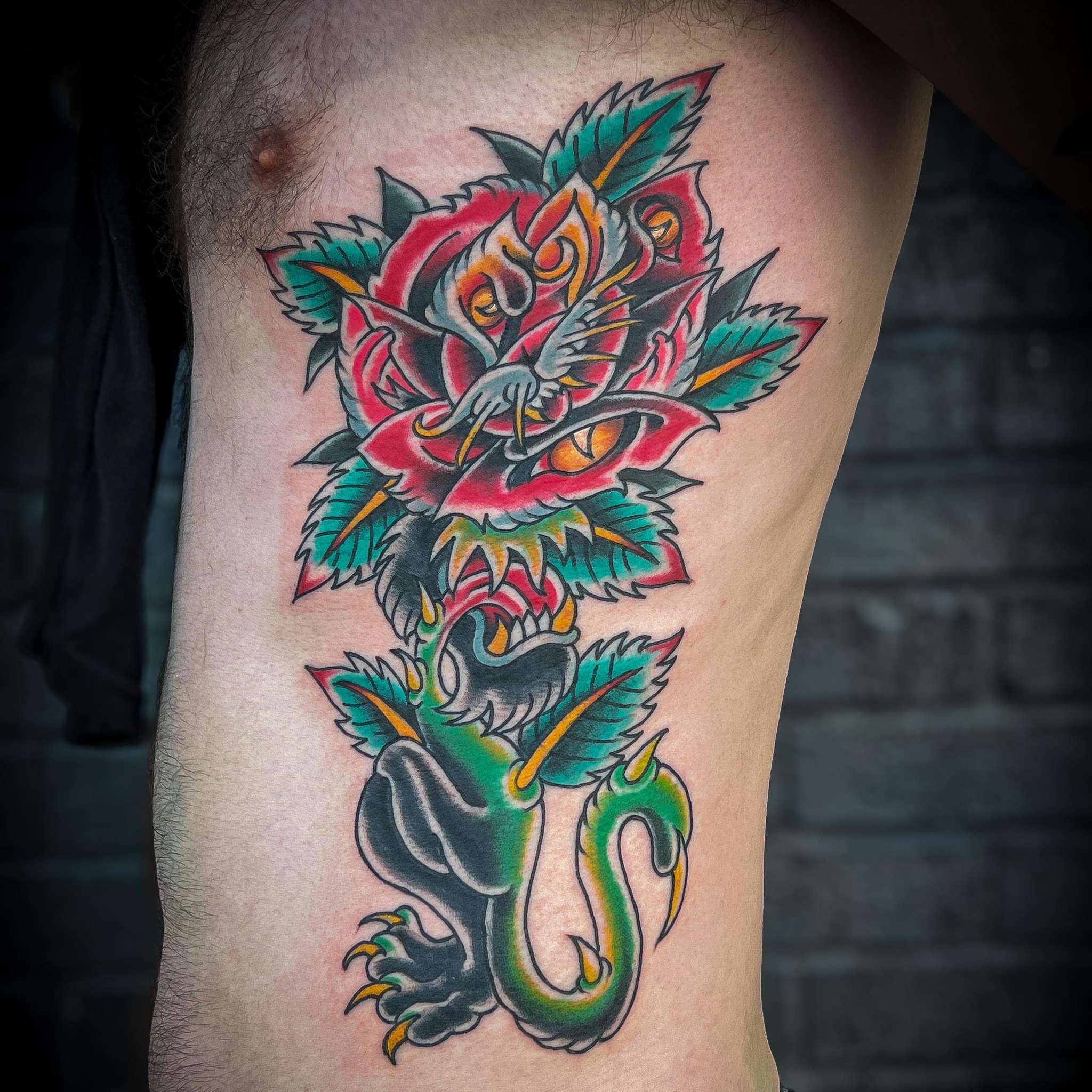 Tattoo by @scottallentattooer — american_traditional