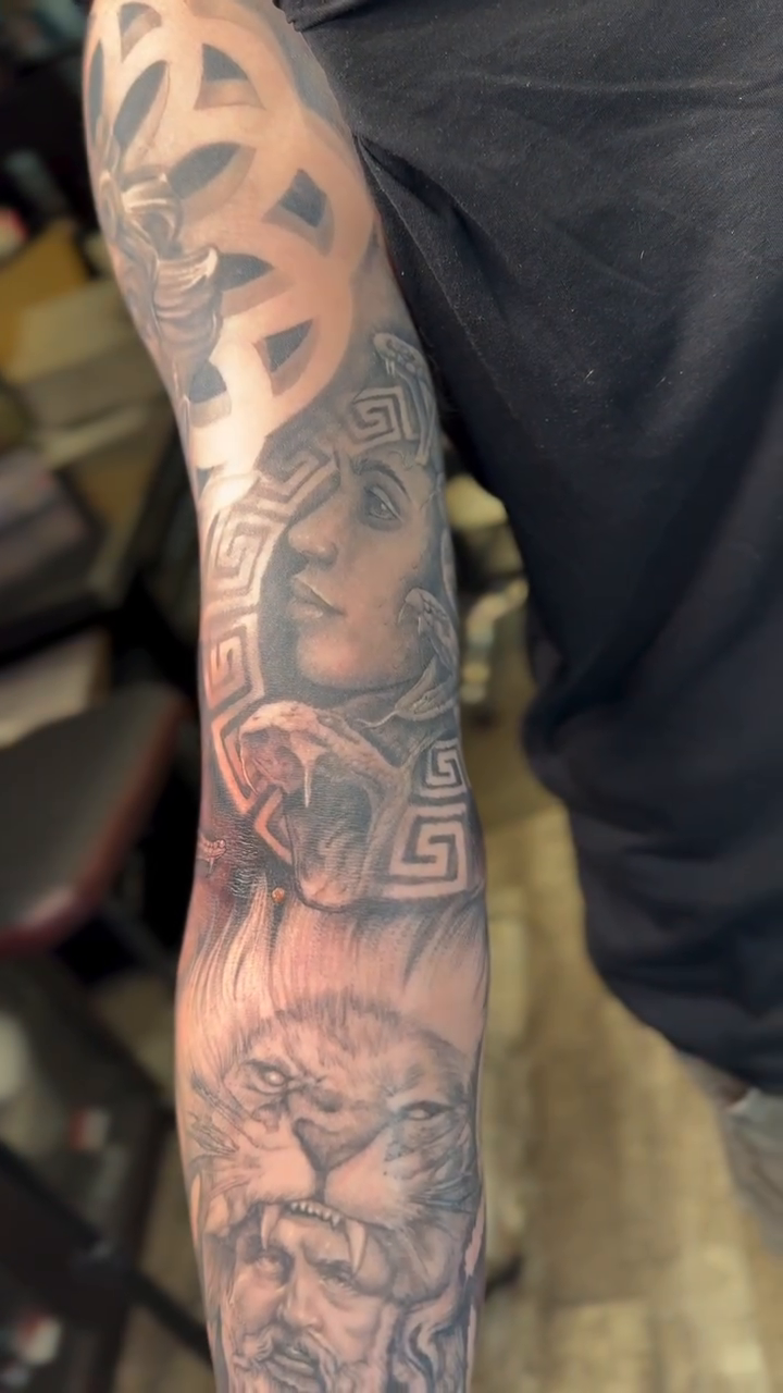 Tattoo by @rtist_ink — realism, black_and_grey