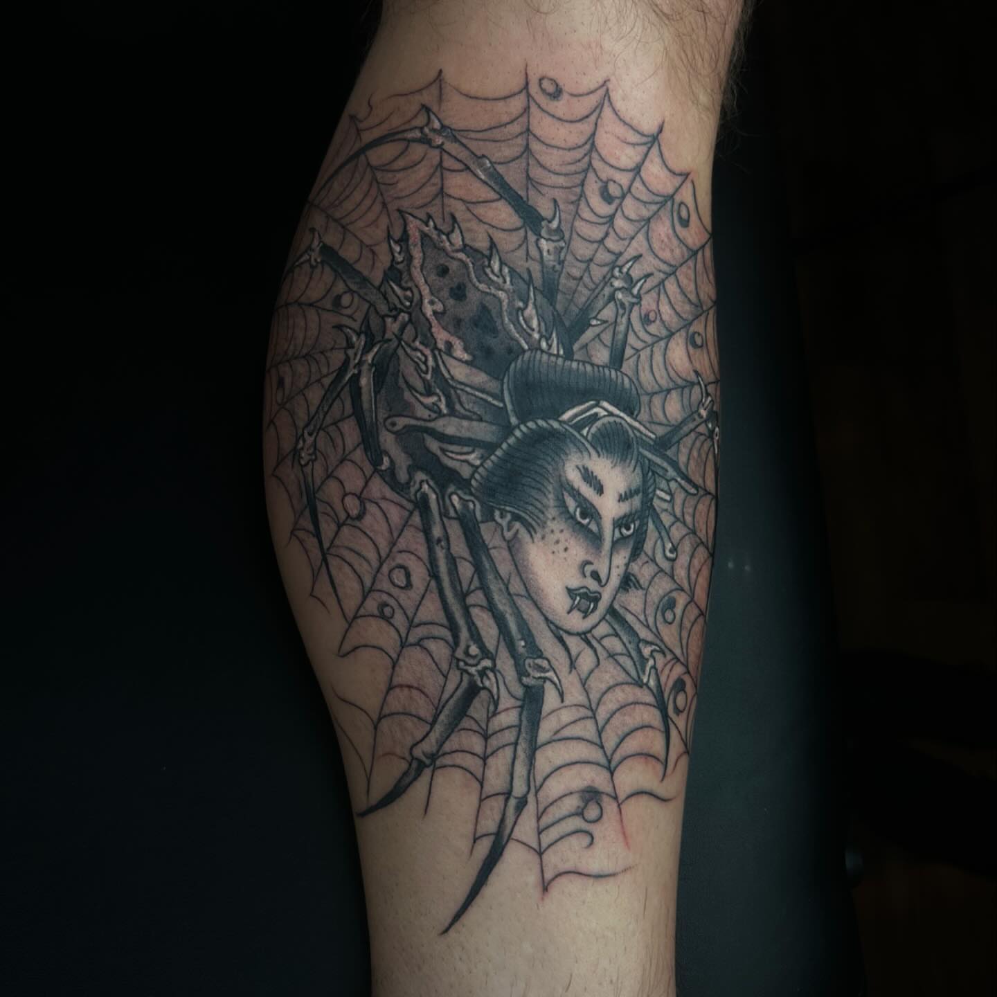Tattoo by @bismarkpinera1 — japanese_irezumi, black_and_grey
