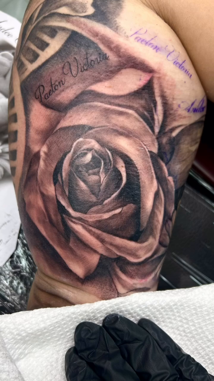 Tattoo by @the_buza — realism, black_and_grey