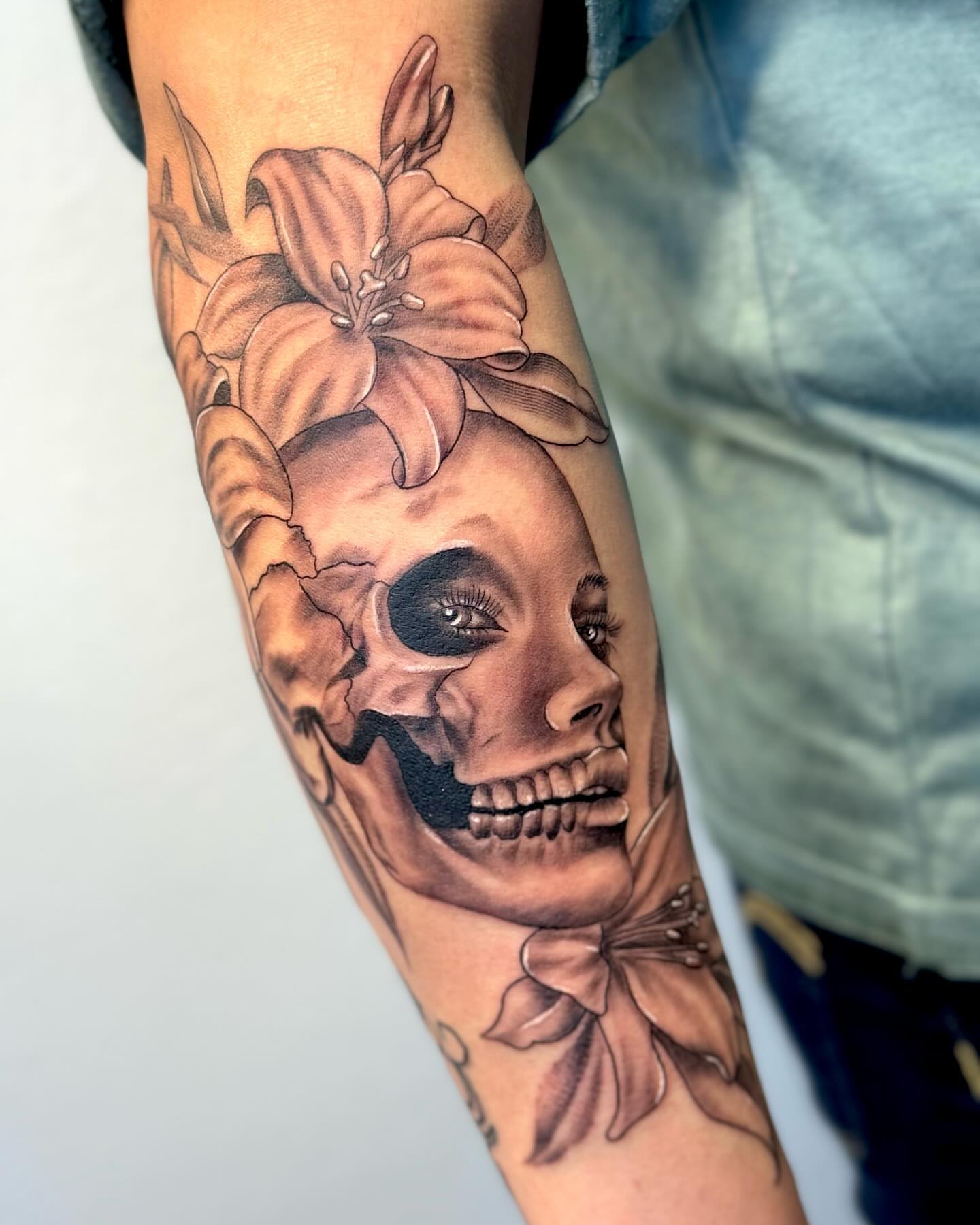 Tattoo by @lucidinceptions — realism, black_and_grey