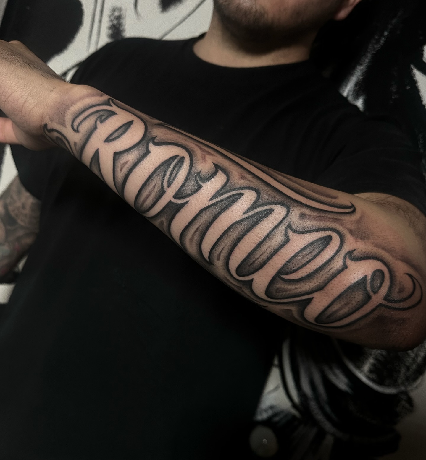 Tattoo by @tattoosxjoseph โ lettering_script