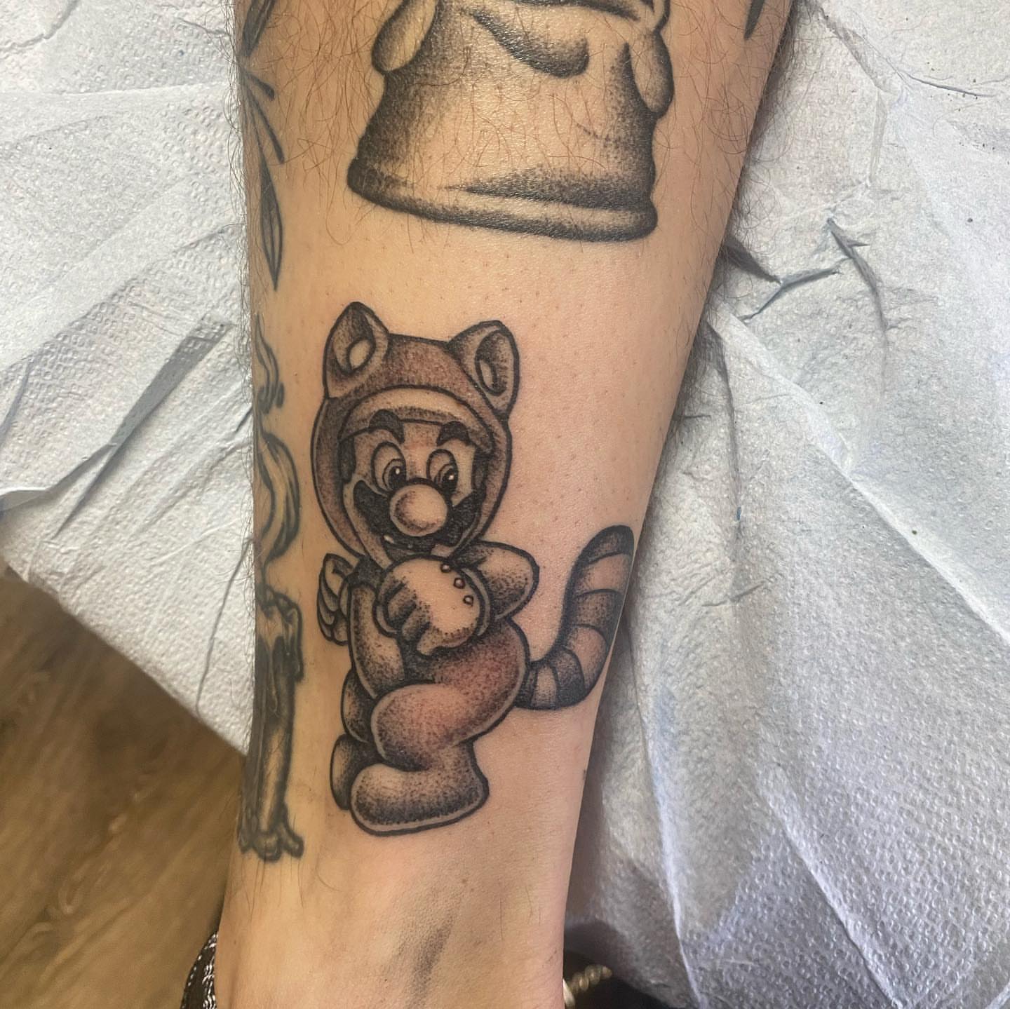 Tattoo by @shelbeaux — dotwork