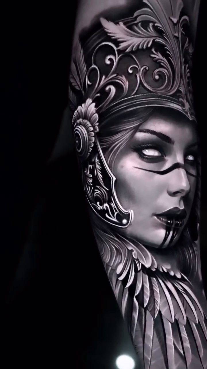 Tattoo work at Flower City Tattoo Convention 2026