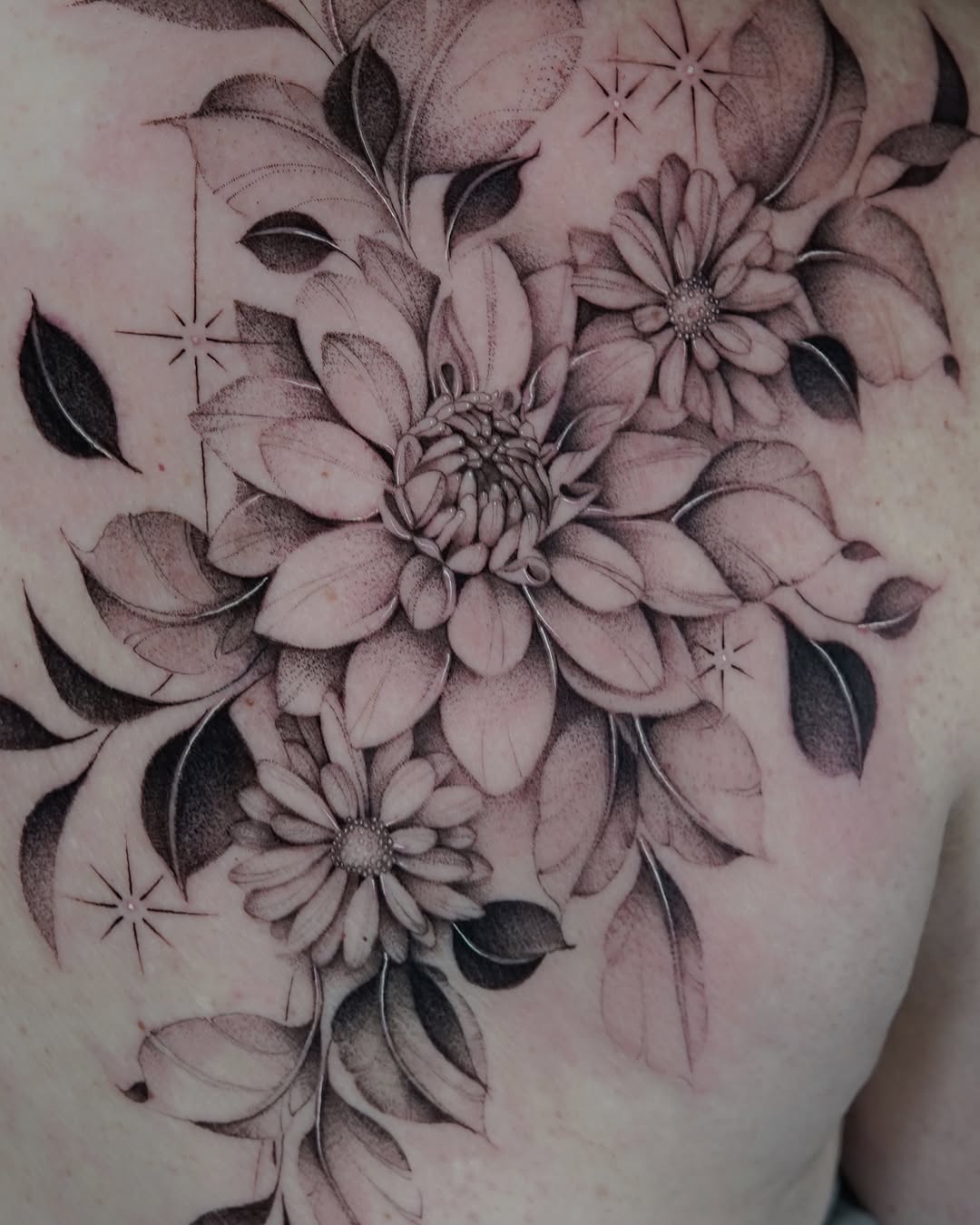Tattoo by @belfernandezink — dotwork, realism