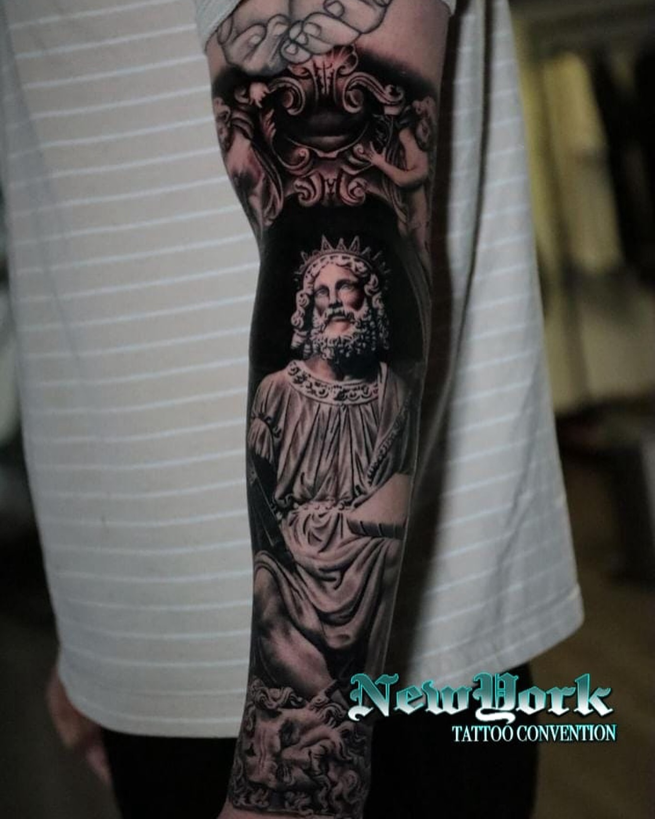 Tattoo by @davidxtattoos — realism, black_and_grey