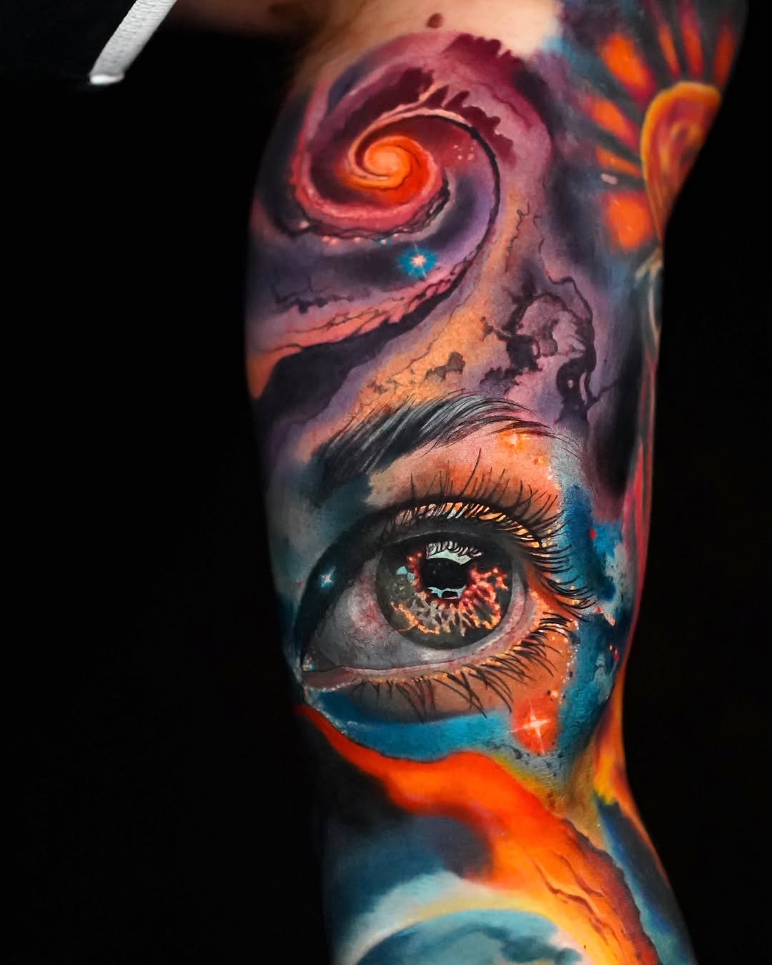 Tattoo by @dannymadsentattoo — realism, watercolor