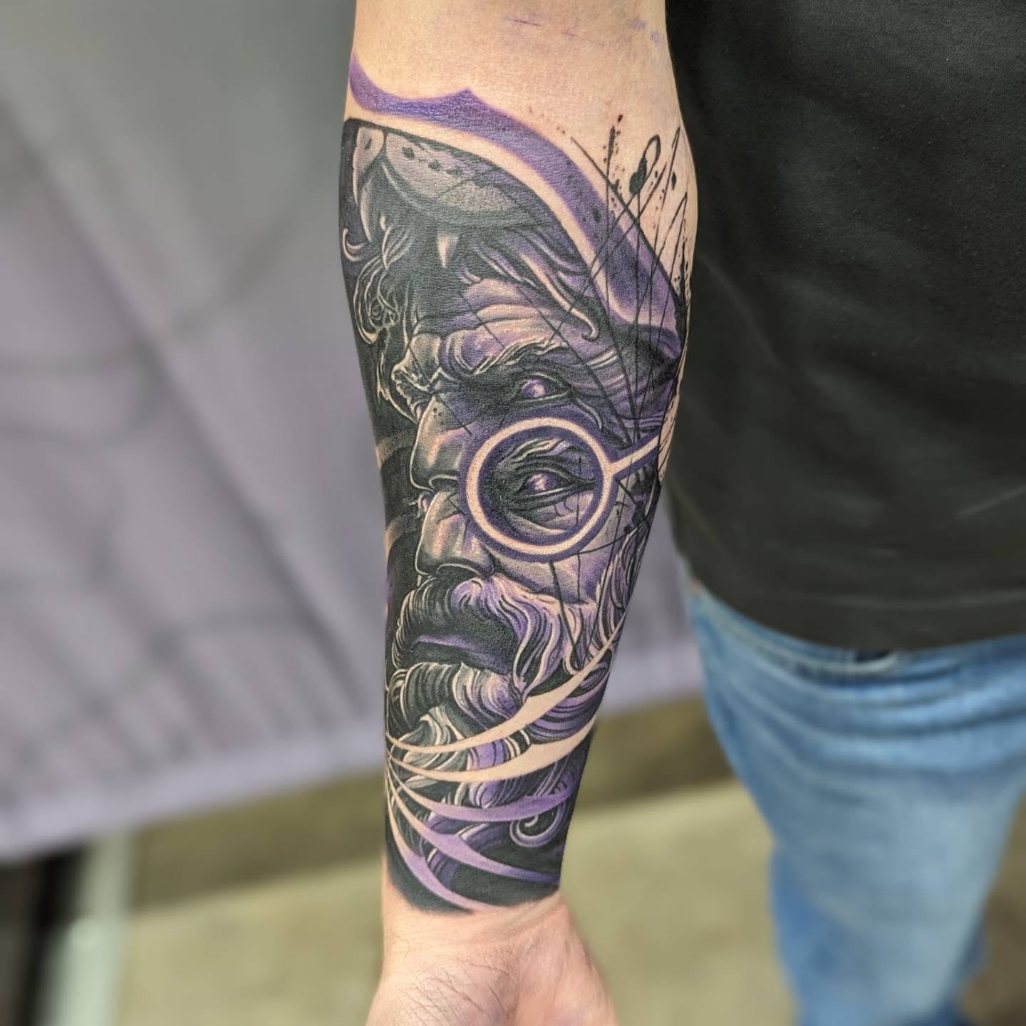 Tattoo by @gbarreratattoos — realism, dark_realism