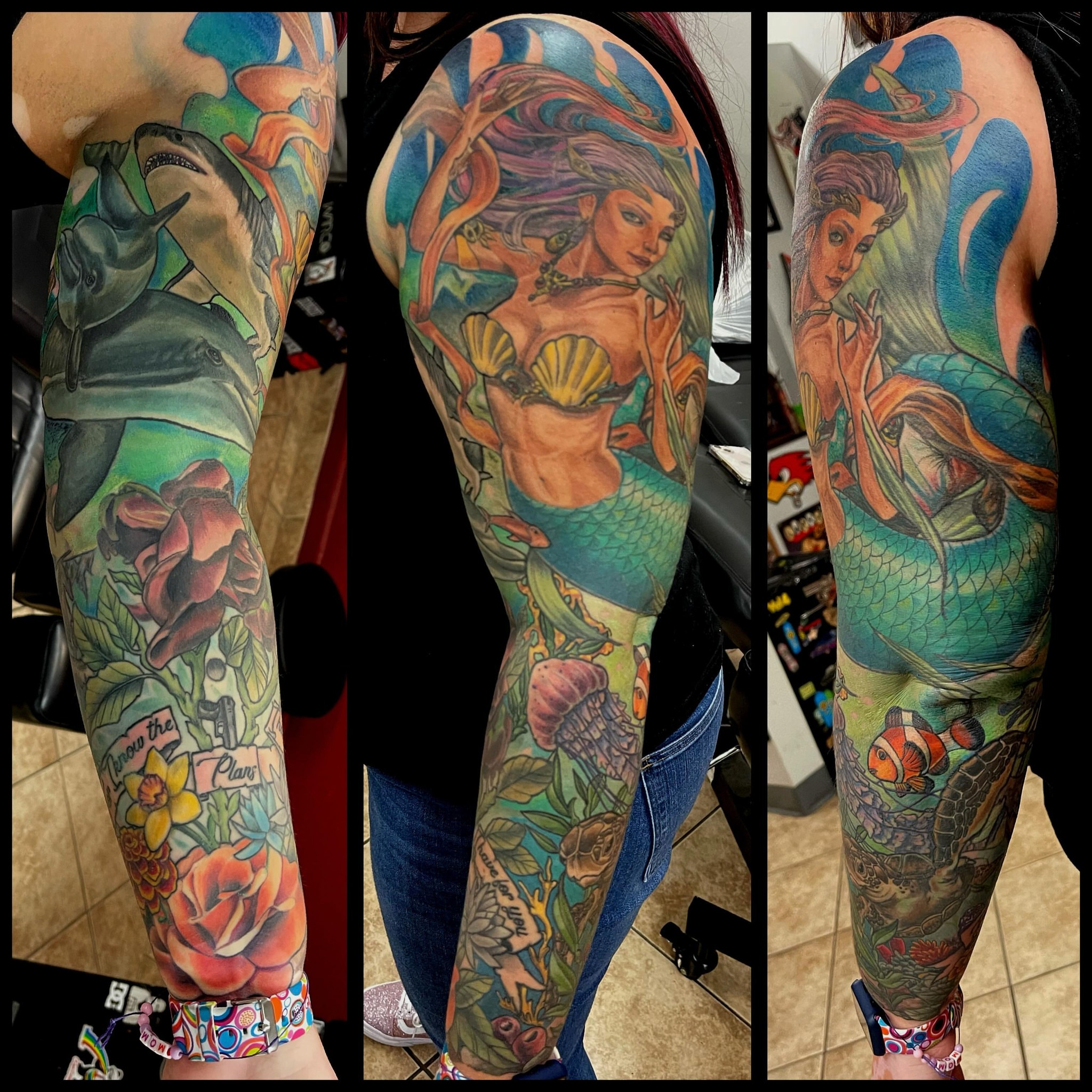 Tattoo by @famous77 — american_traditional, realism