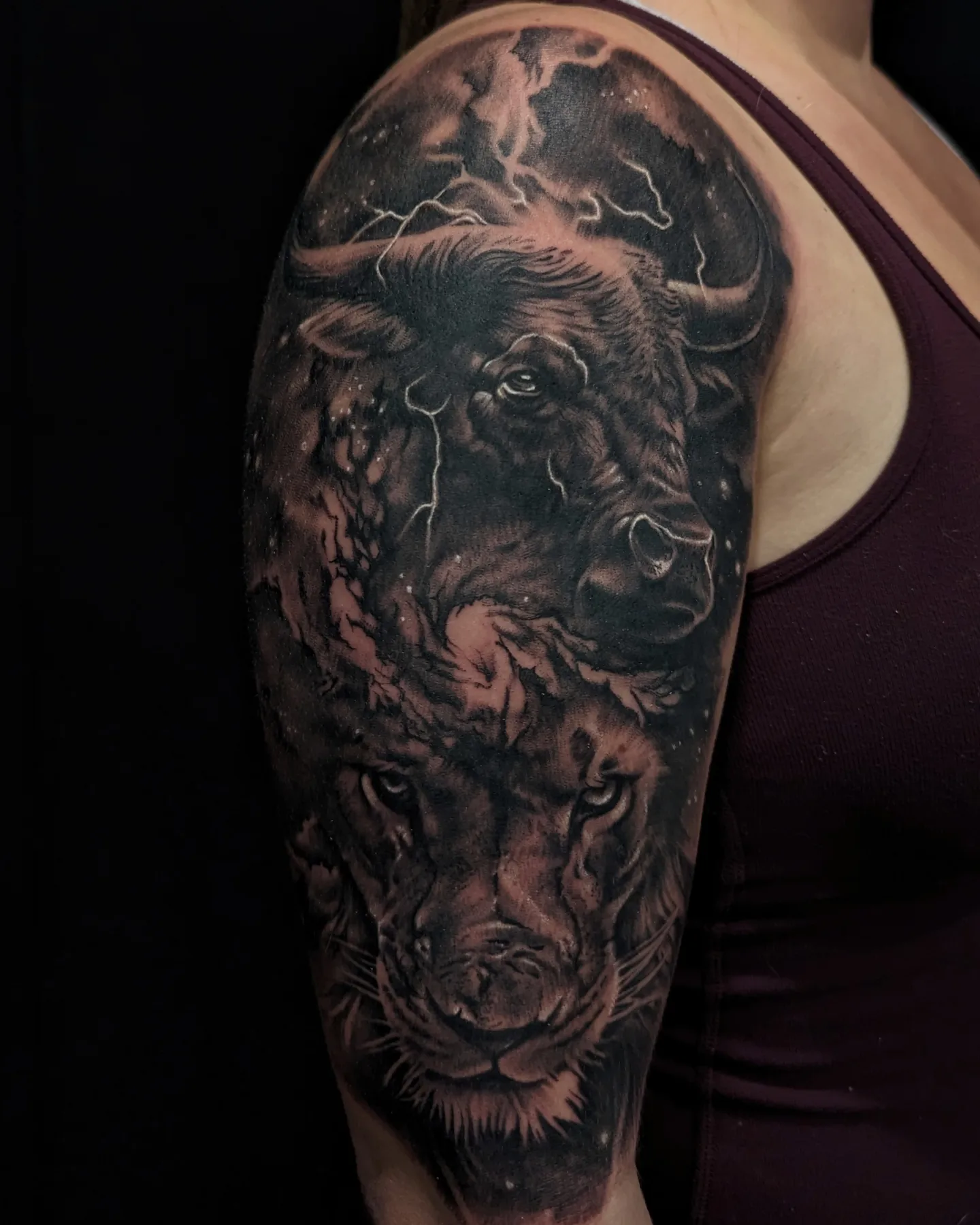 Tattoo by @alex.capatina.tattoos — realism, dark_realism