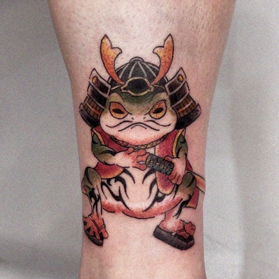 Tattoo by @rihantattoo — dotwork, japanese_irezumi