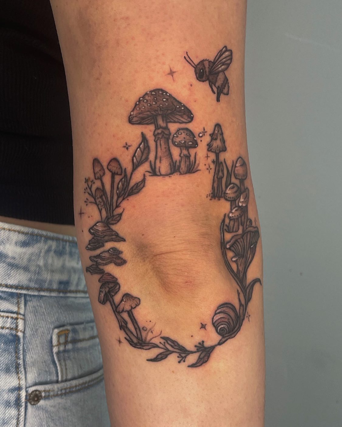 Tattoo by @allieruck_tattoos — black_and_grey
