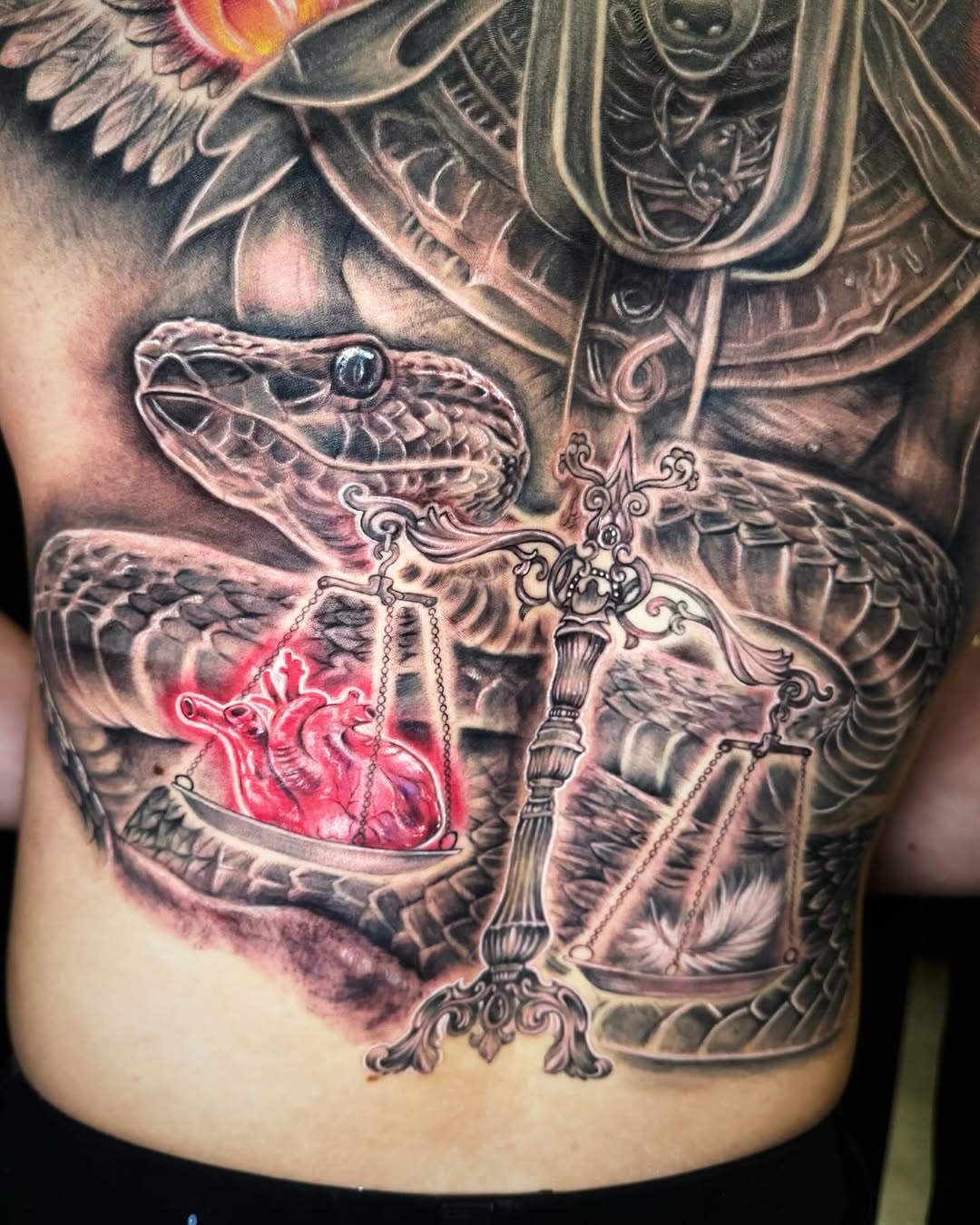 Tattoo by @tattooartistalina β realism, black_and_grey