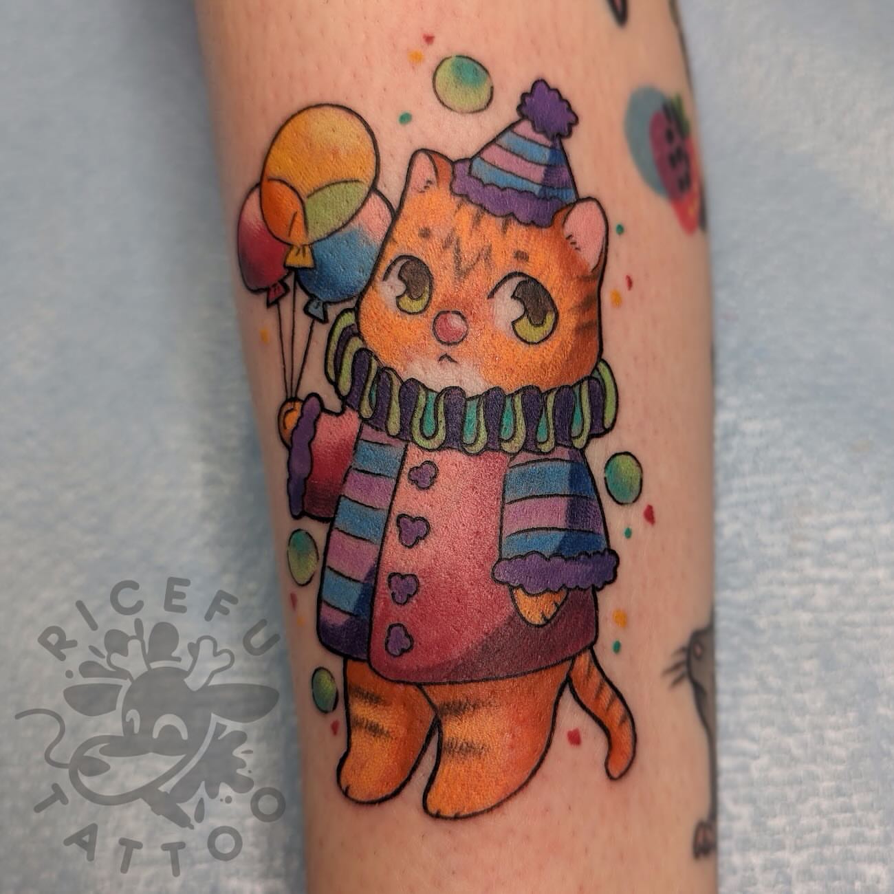 Tattoo by @ricefu_asa — new_school, watercolor