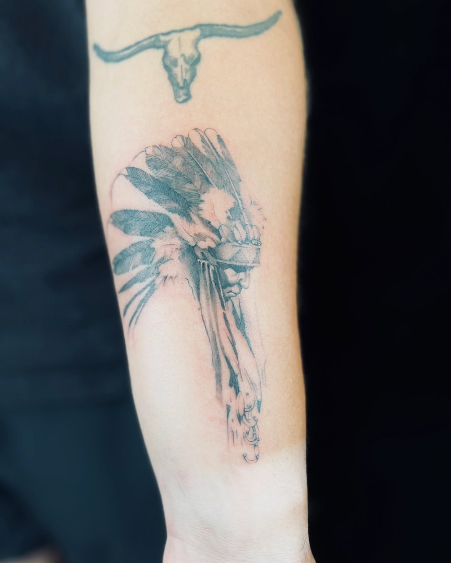 Tattoo by @apologies_tattoo_studios — black_and_grey