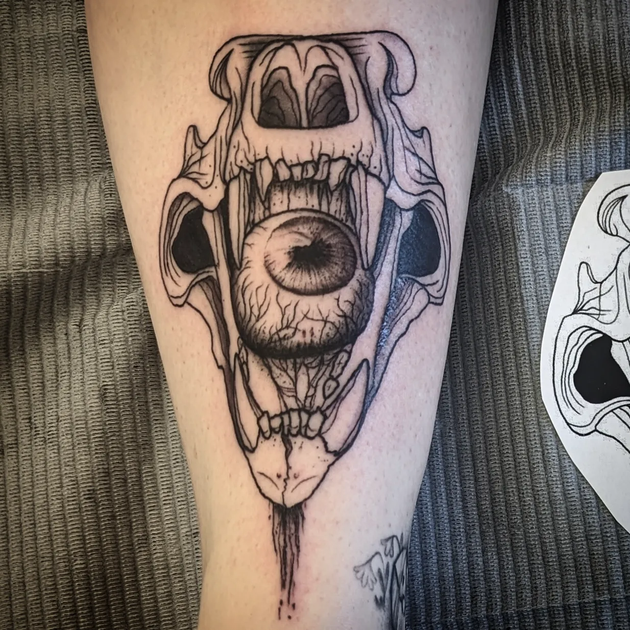 Tattoo by @krystamctattoos111 — dark_realism