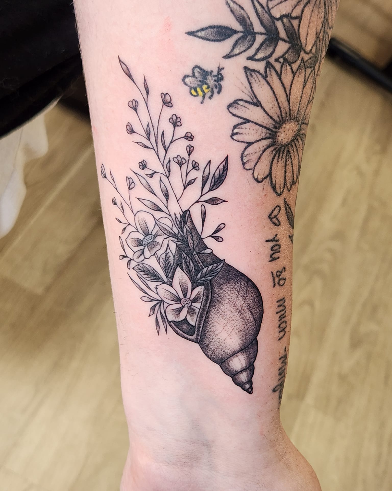 Tattoo by @gofigure_tattoo — dotwork, black_and_grey