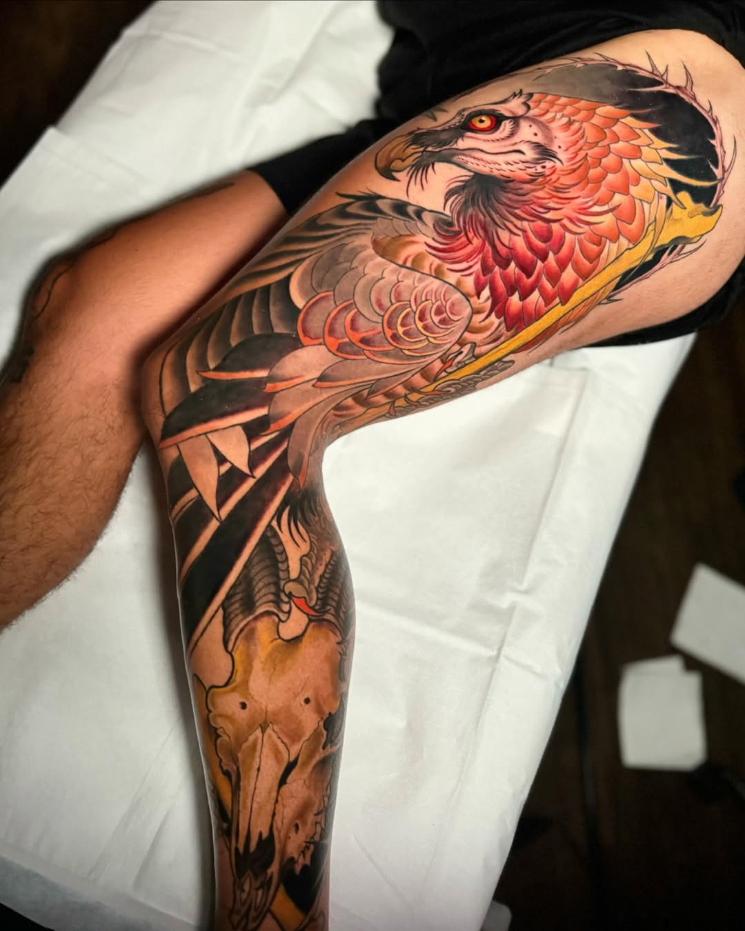 Tattoo by @magicslug — japanese_irezumi, realism
