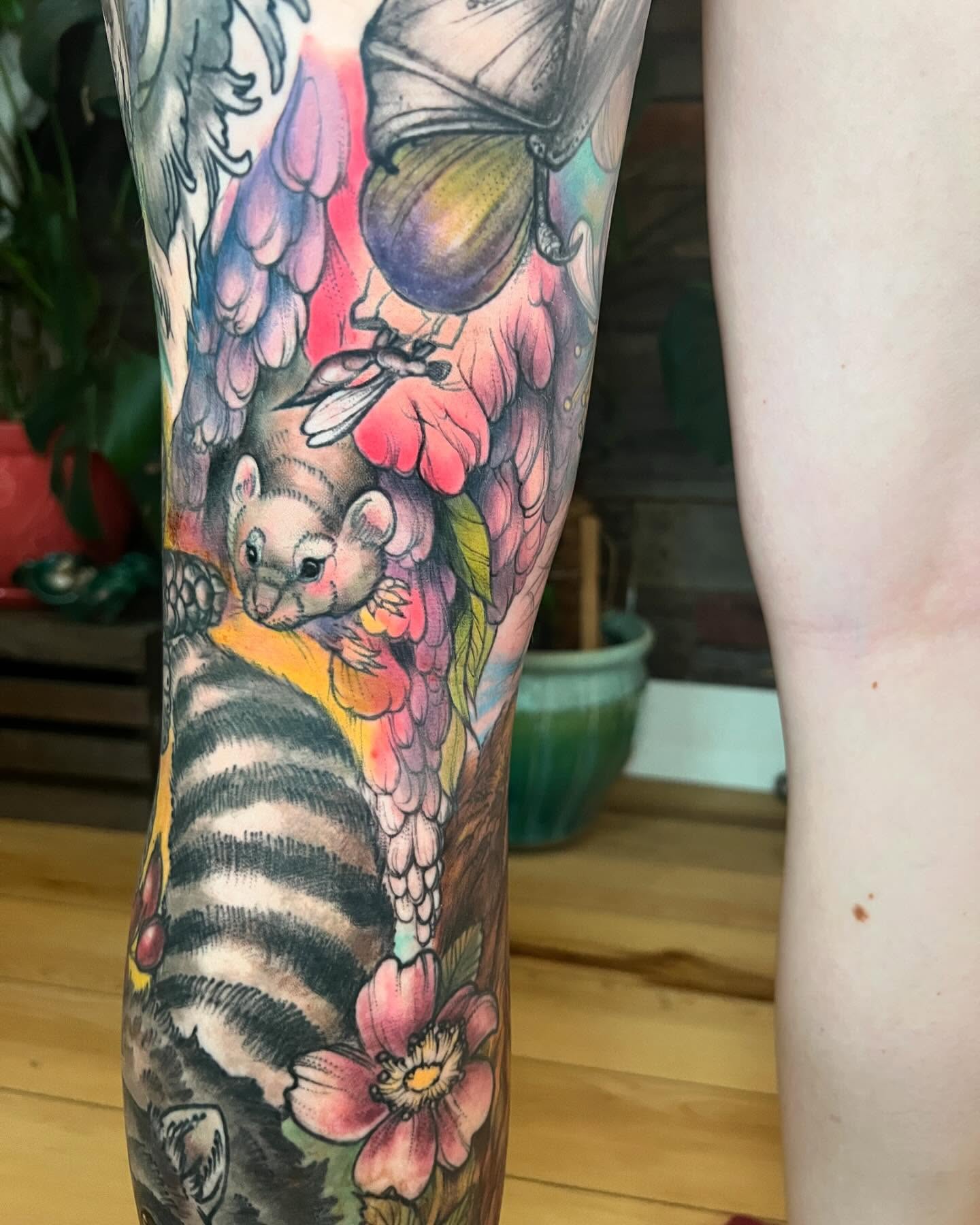 Tattoo by @bambikhan — new_school, realism