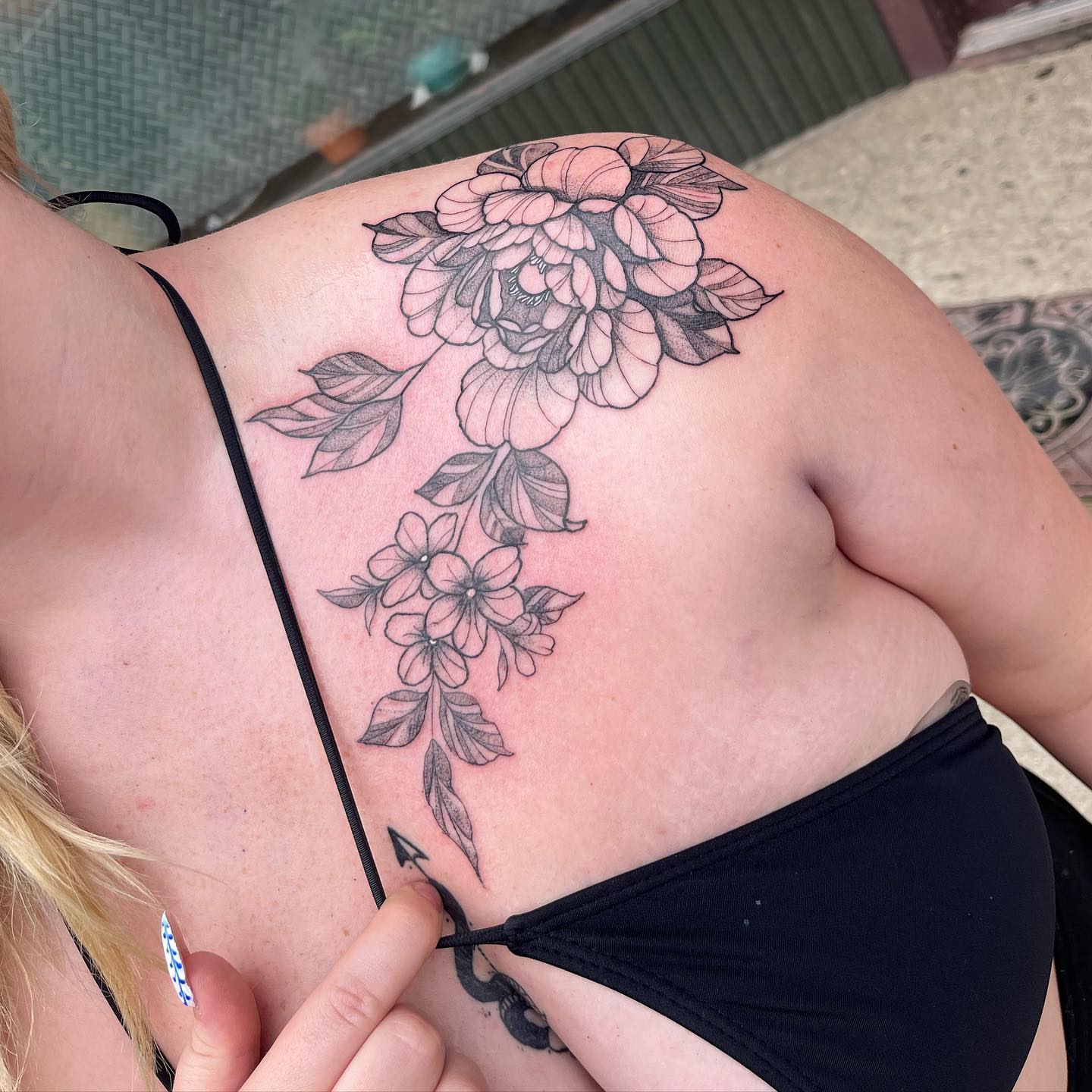 Tattoo by @keely_savage — black_and_grey