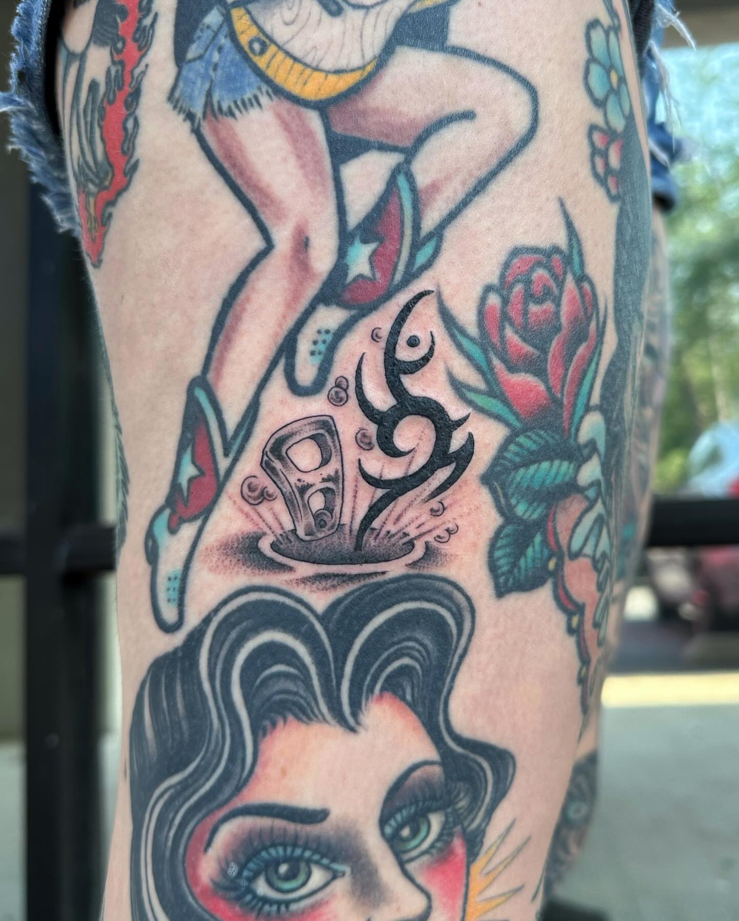 Tattoo by @mollygotlib — american_traditional, neo_traditional