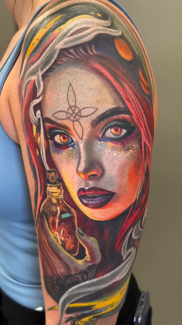Tattoo by @theresa_cervantes_ — realism, dark_realism