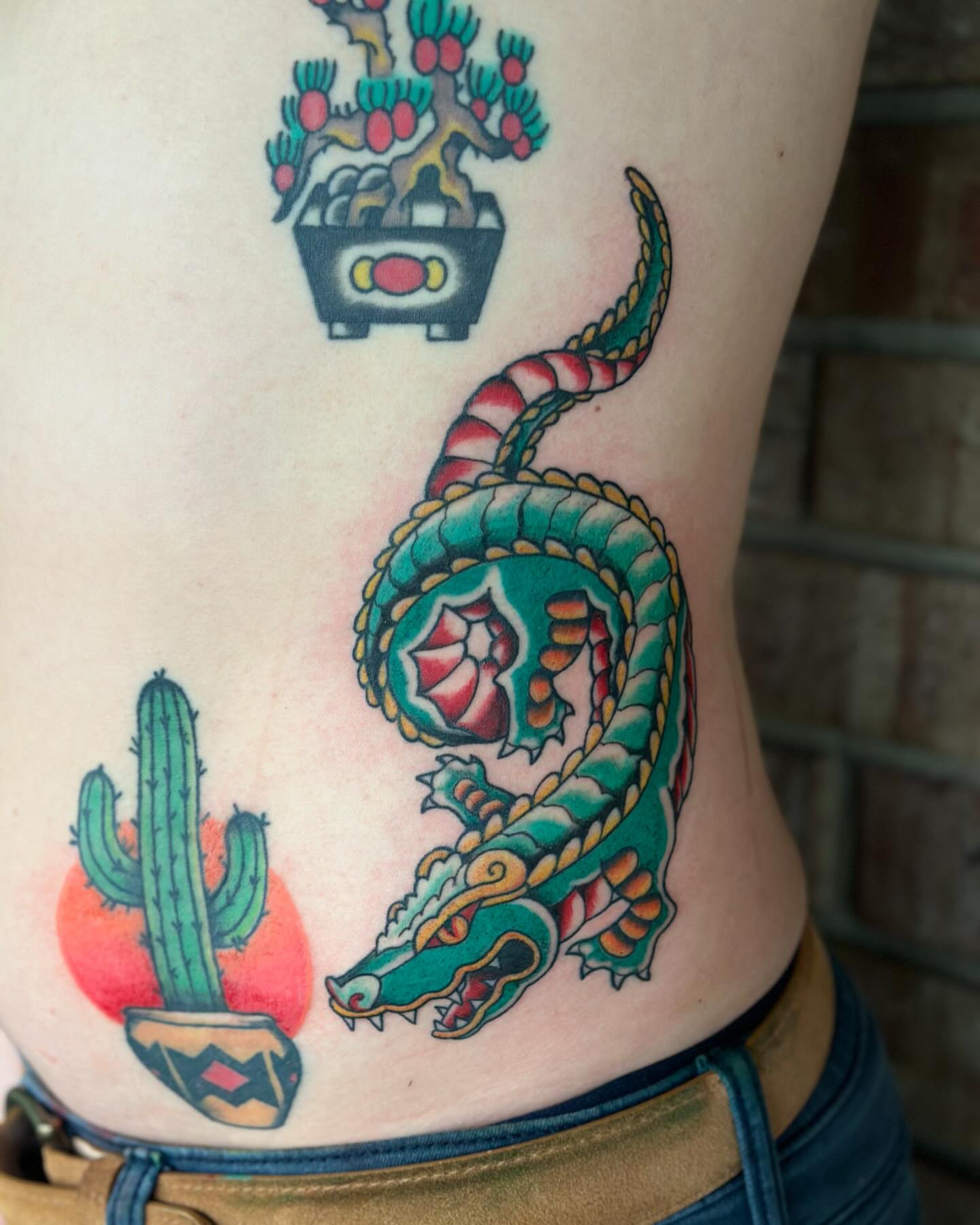 Tattoo by @boo_tomahawk — american_traditional, new_school