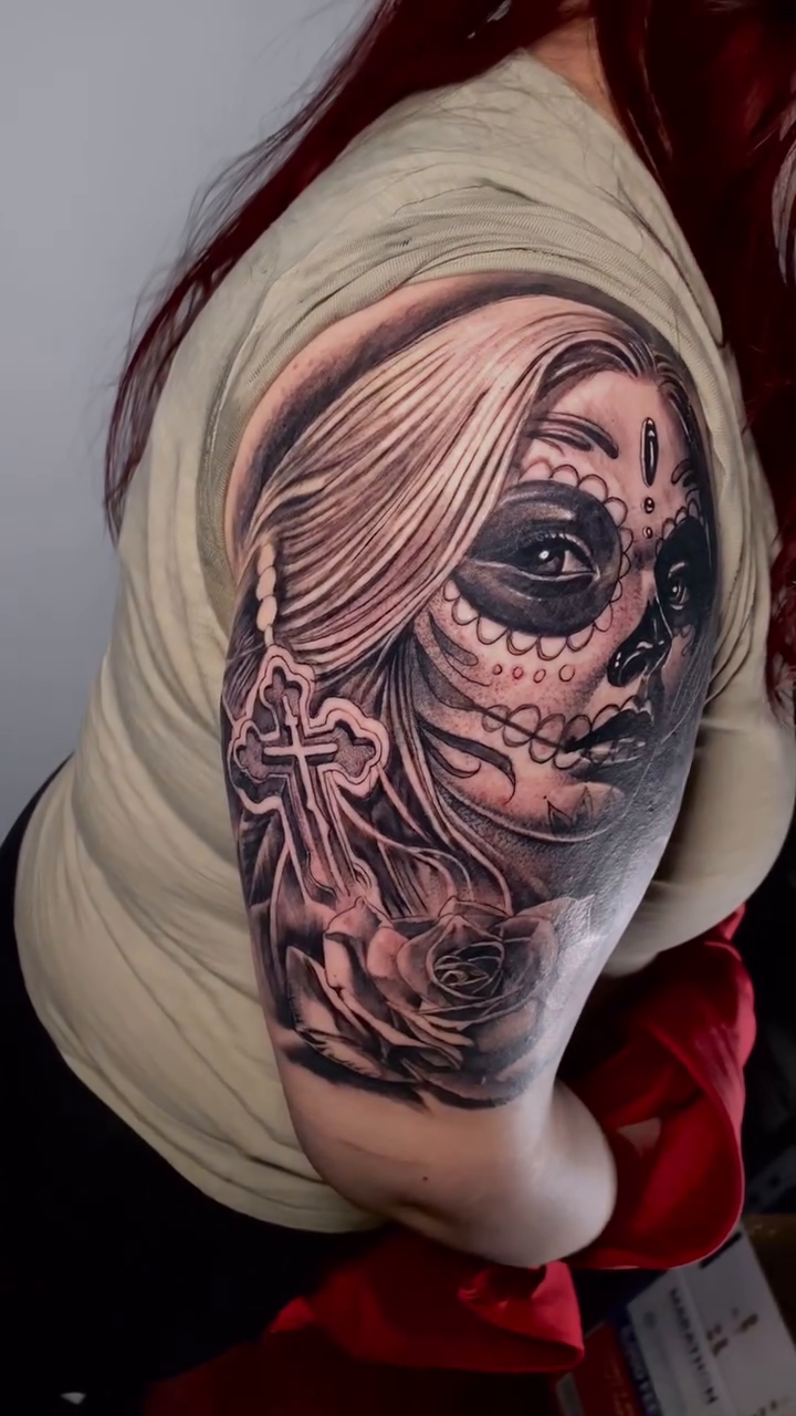 Tattoo by @jars_tat2 — realism, black_and_grey