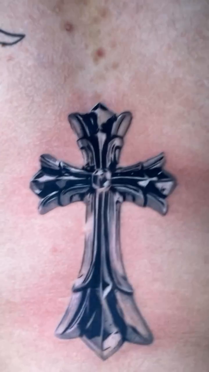 Cross ornamental tattoo by TattooCrazy🎭