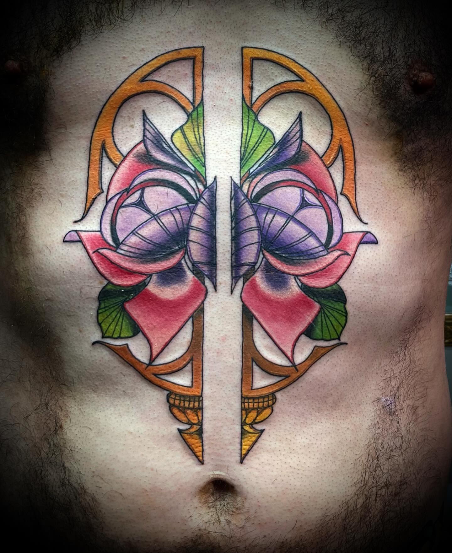 Tattoo by @bobbytrefztattoo — new_school, ornamental