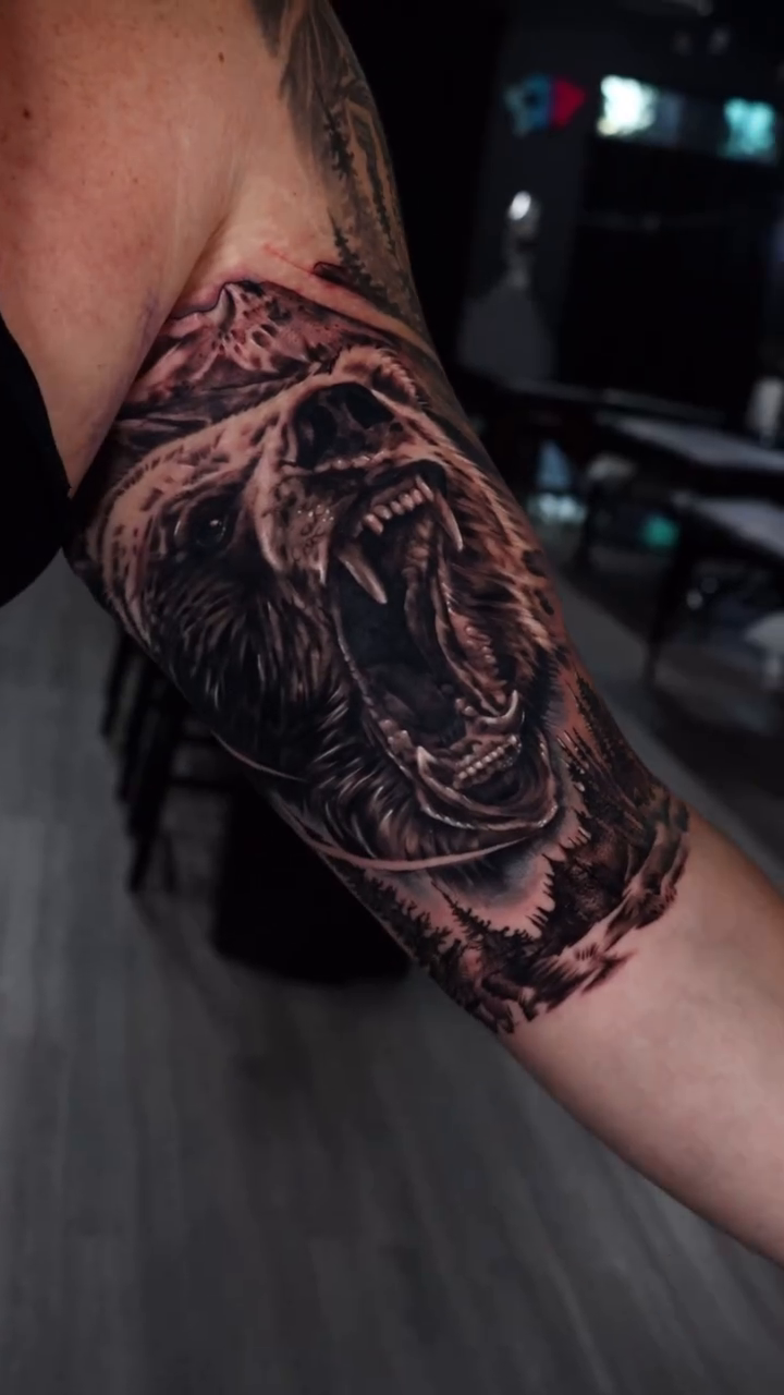 Tattoo by @alex_suarez303 — realism, black_and_grey