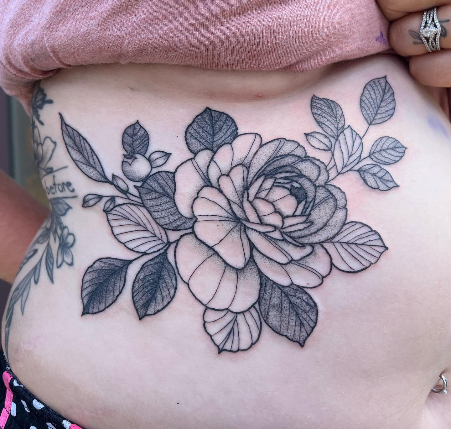 Tattoo by @keely_savage — black_and_grey