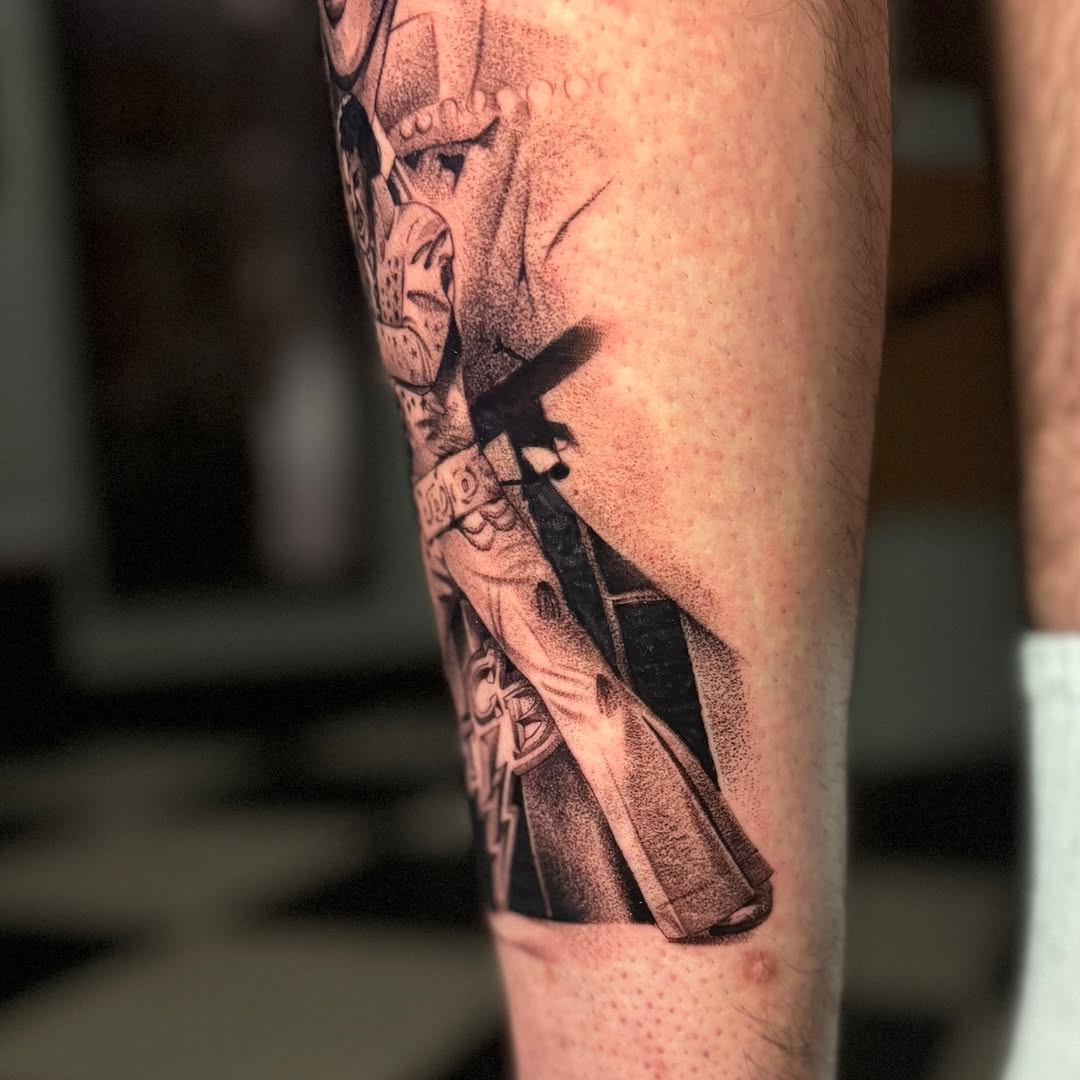 Tattoo by @zacharyktattoos โ realism, black_and_grey