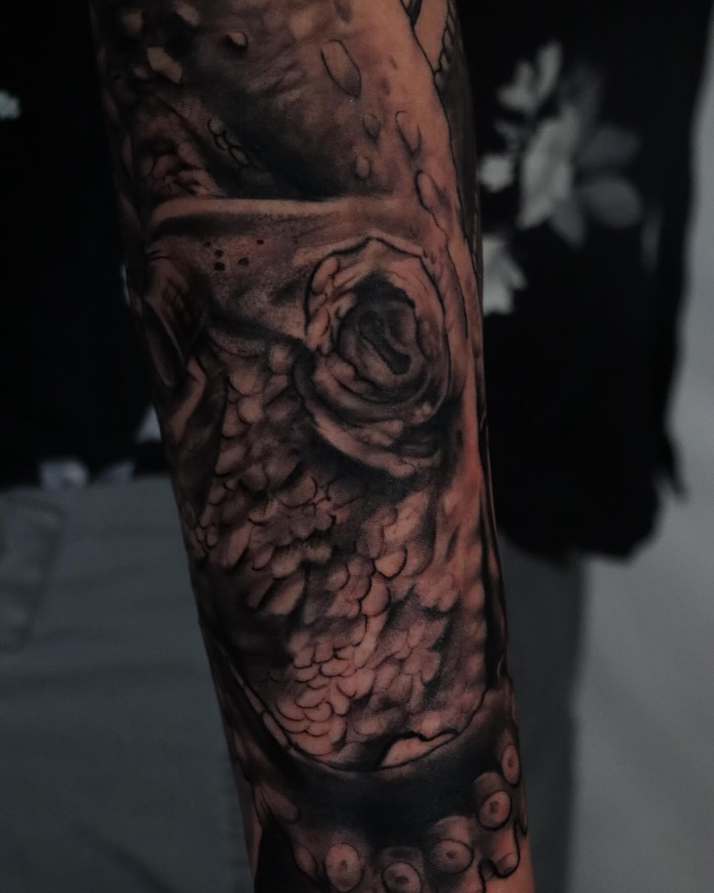 Tattoo by @alex_suarez303 — black_and_grey, realism