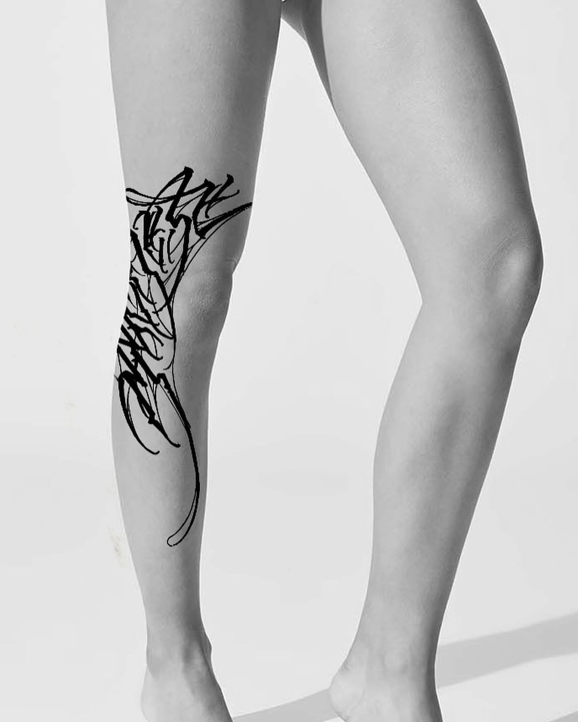 Tattoo by @jimyuip โ lettering_script