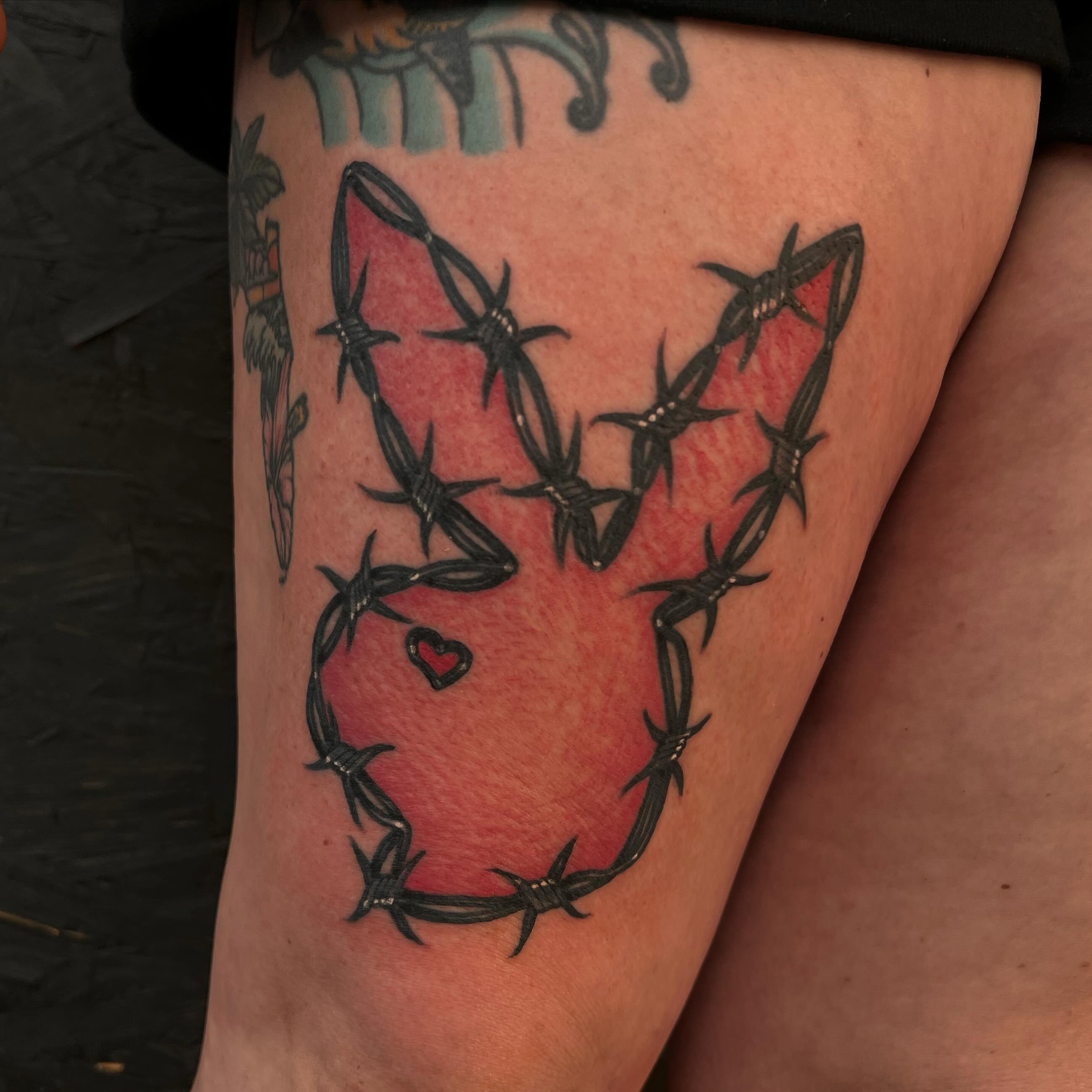 Tattoo by @theclovengnome — black_and_grey