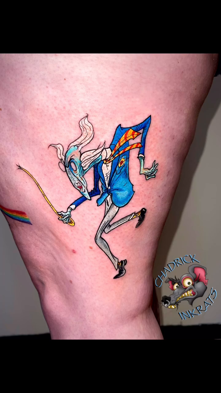 Tattoo by @tattoosbychadrick — neo_traditional, anime