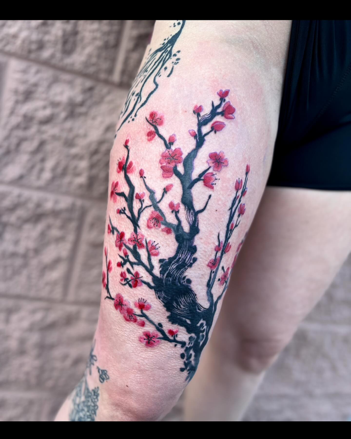 Tattoo by @tatutrust — dotwork, realism