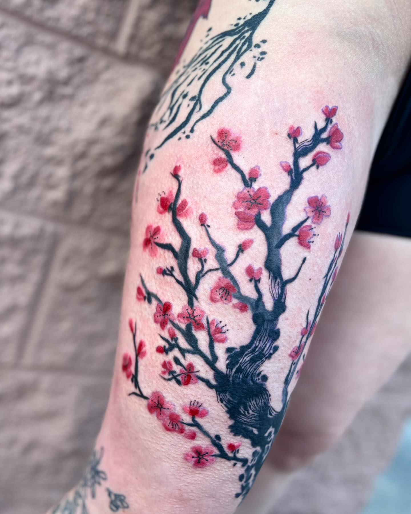 Tattoo by @tatutrust — dotwork