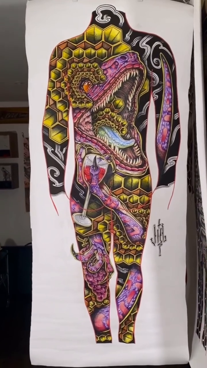 Tattoo by @jubsyking — japanese_irezumi, neo_traditional